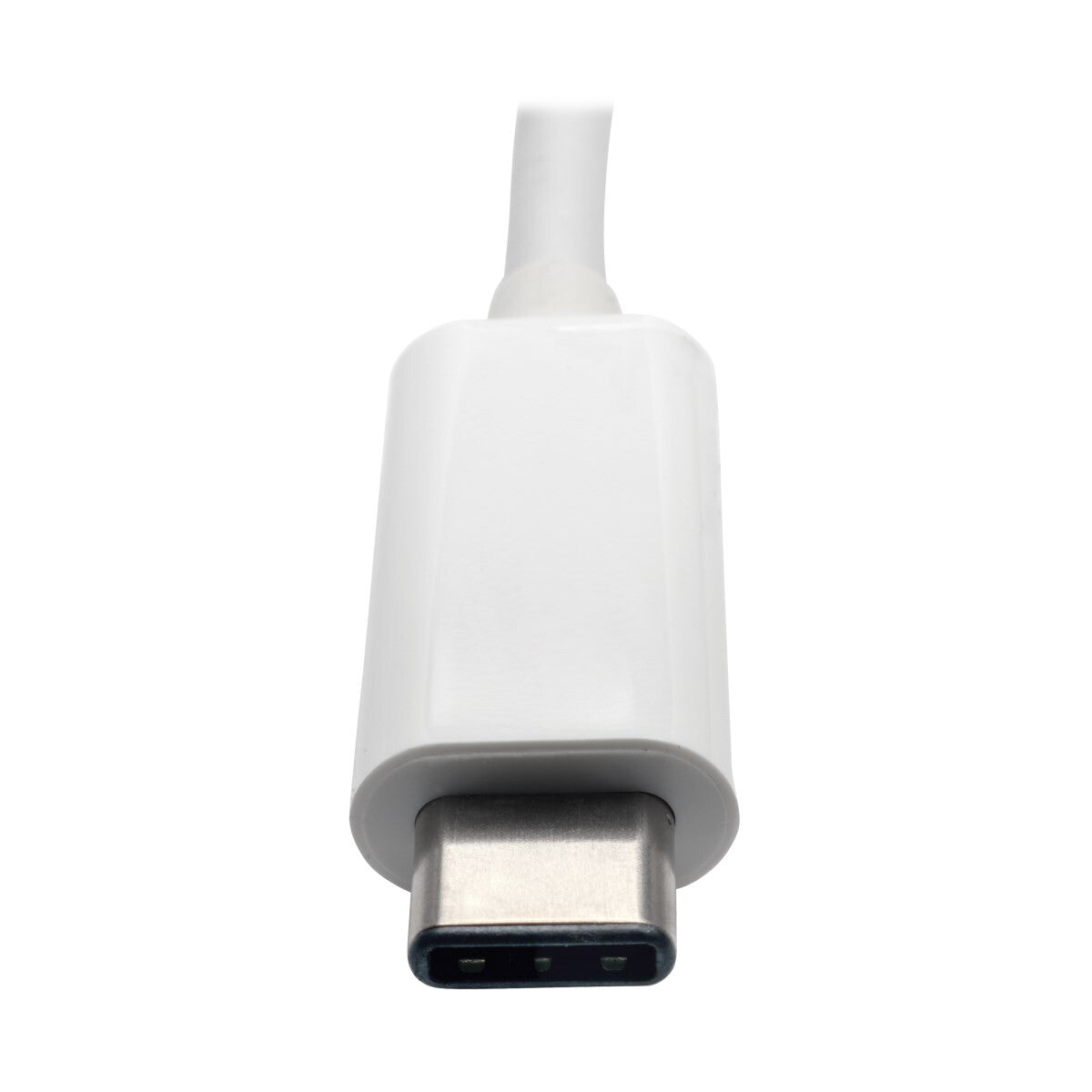 Tripp Lite U444-06N-HU-C USB-C to HDMI Adapter with USB 3.x (5Gbps) Hub Port and PD Charging, HDCP, White