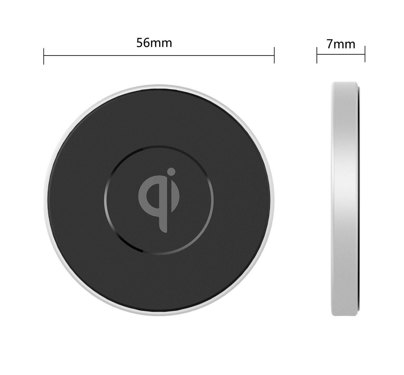 eSTUFF ES638100 mobile device charger Smartphone Aluminium AC Wireless charging Fast charging Indoor