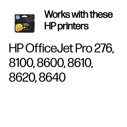 HP 951XL High Yield Yellow Original Ink Cartridge