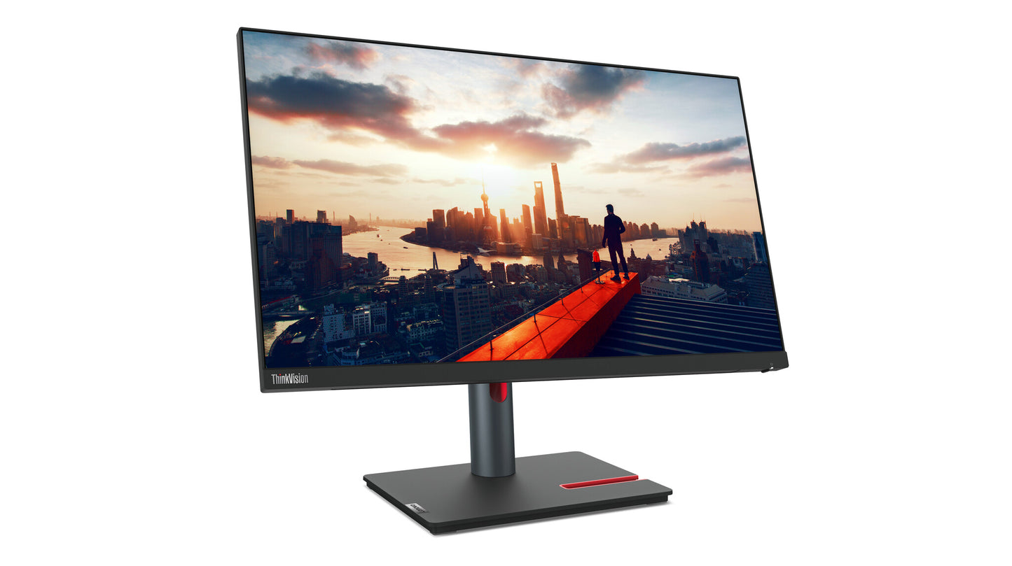 Lenovo ThinkVision P24h-30 computer monitor 60.5 cm (23.8") 2560 x 1440 pixels Quad HD LED Black