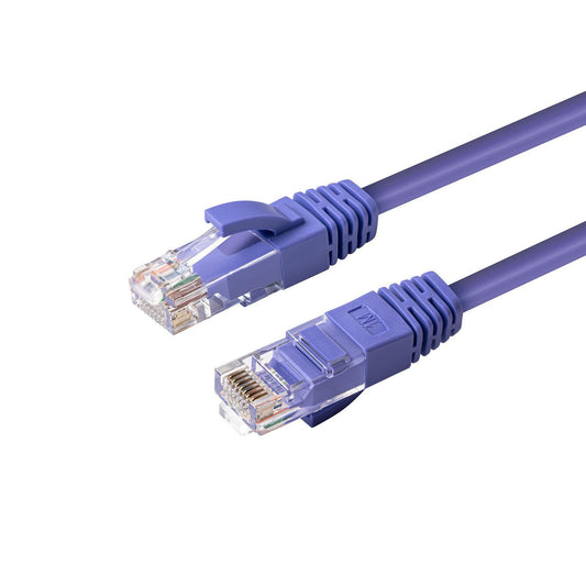 Microconnect MC-UTP6A0025P networking cable Purple 0.25 m Cat6a U/UTP (UTP)