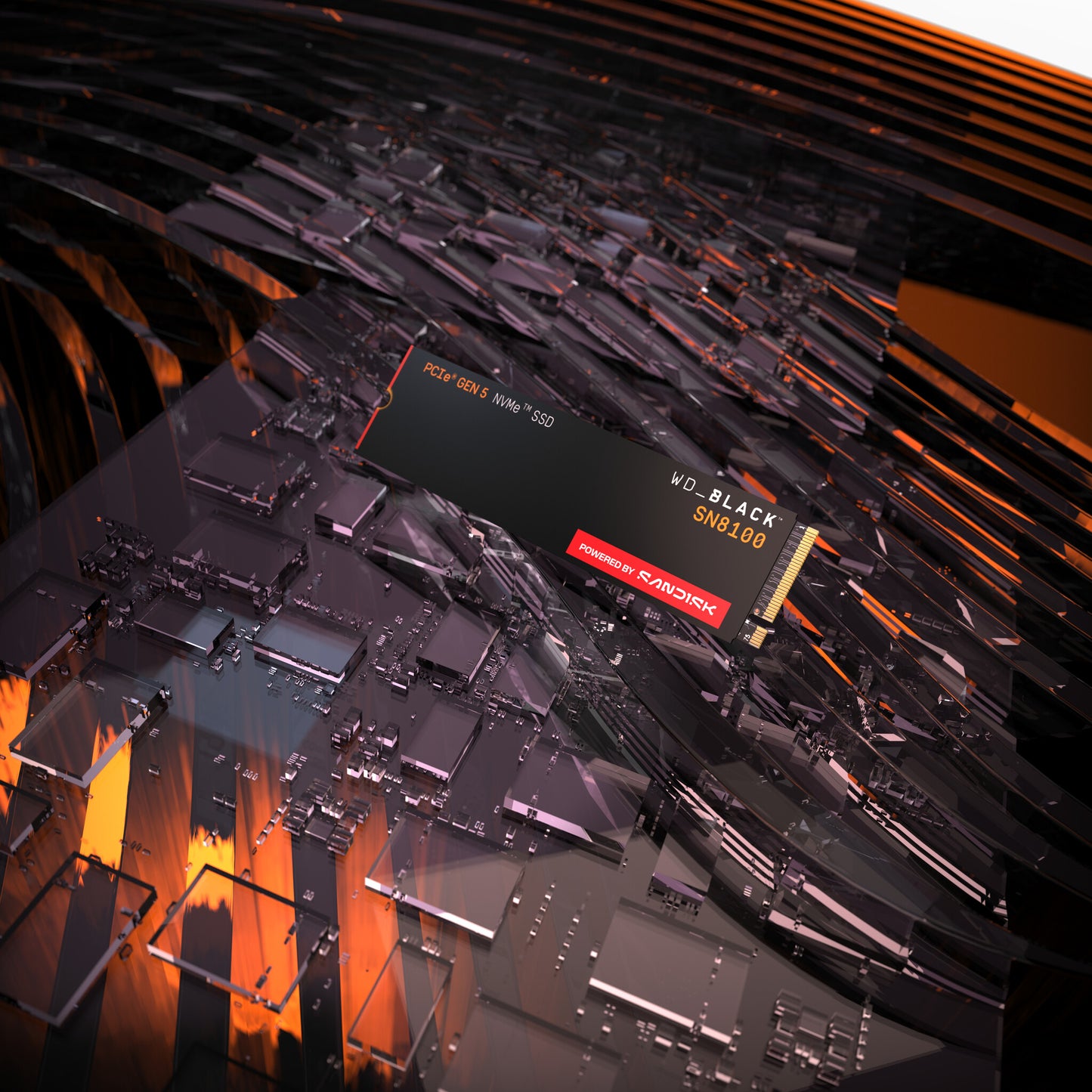 Western Digital Black WD_BLACK™ SN8100 NVMe™ SSD POWERED BY SANDISK 1 TB