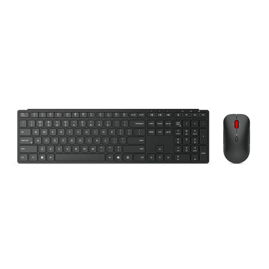 Lenovo 4X31S04814 keyboard Mouse included Office RF Wireless + Bluetooth German Black