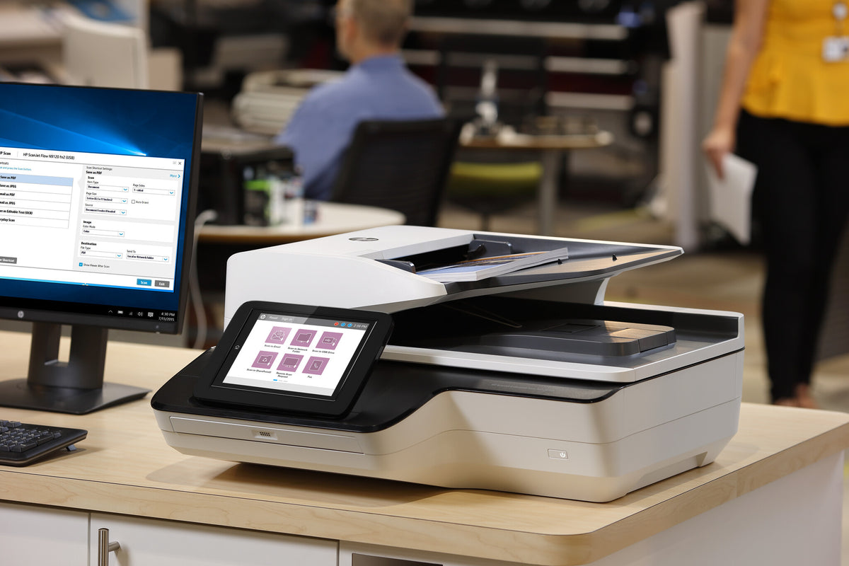 HP ScanJet Enterprise Flow N9120 fn2 Flatbed scanner 600 x 600 DPI A3 Black, White