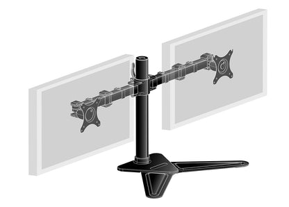 iiyama DS1002D-B1 monitor mount / stand 81.3 cm (32") Desk Black