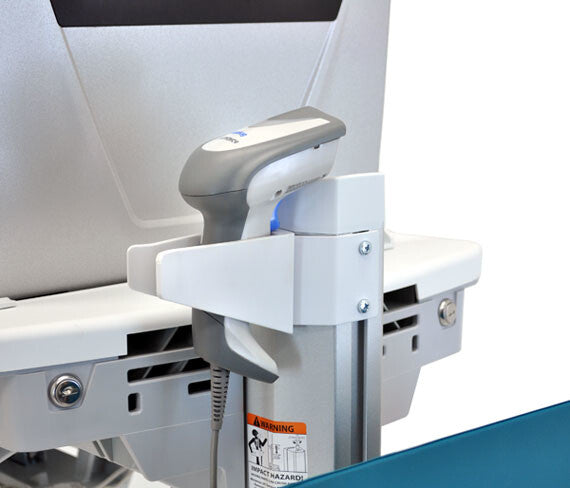 Ergotron StyleView EMR Cart with LCD Pivot White Flat panel Multimedia cart