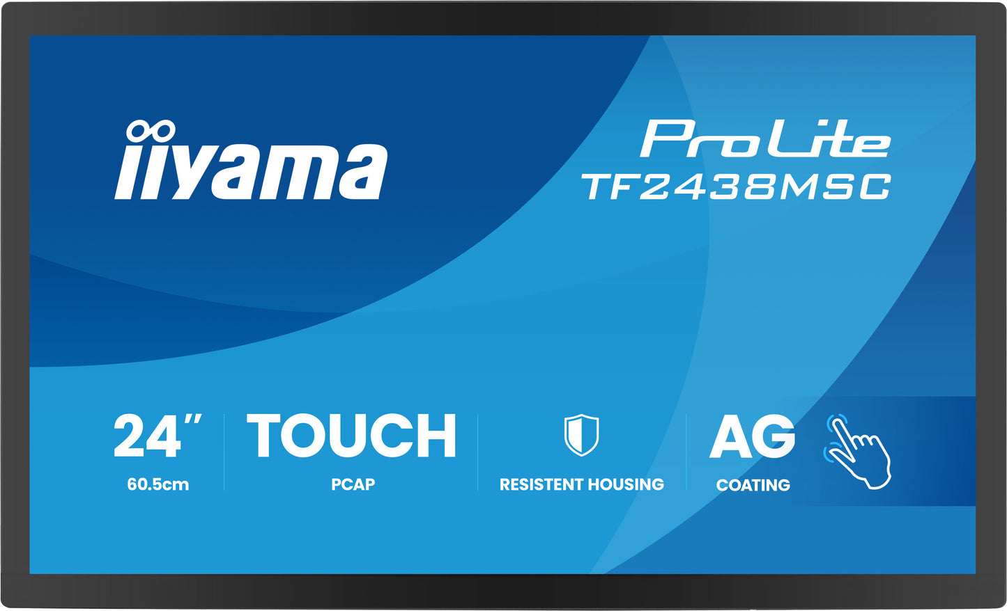 iiyama TF2438MSC-B2 touch control panel 60.5 cm (23.8") 1920 x 1080 pixels