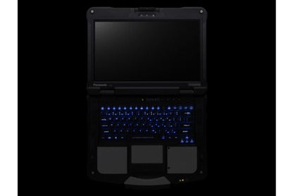 Panasonic Toughbook 40 Mk2 Intel Core Ultra 7 165H Laptop 35.6 cm (14") Touchscreen Full HD 16 GB DDR5-SDRAM 512 GB SSD Wi-Fi 7 (802.11be) Windows 11 Pro Black, Silver