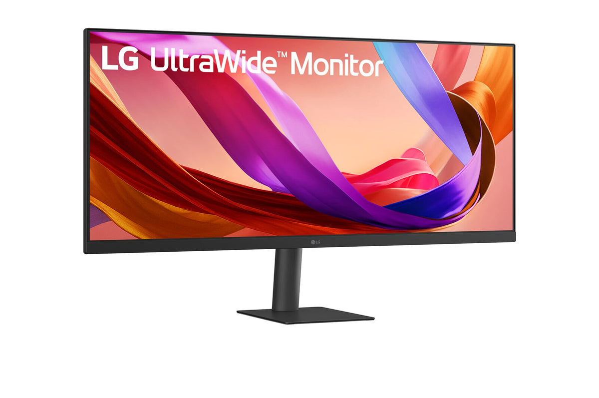 LG UltraWide U5 Monitor (34U511A) - 34-inch 21:9 UltraWide™ WFHD (2560x1080) IPS Display, sRGB 99%, HDR400, 100Hz Refresh Rate, Eye-Care Features, Clutter-free Design, Height Adjustable
