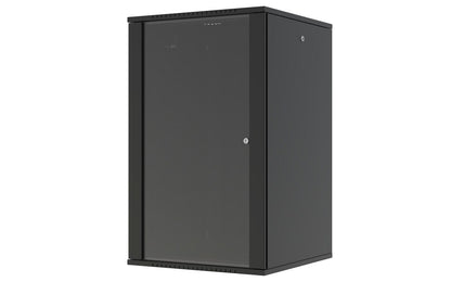 Lanview RWF20U66BL rack cabinet 20U Wall mounted rack Black