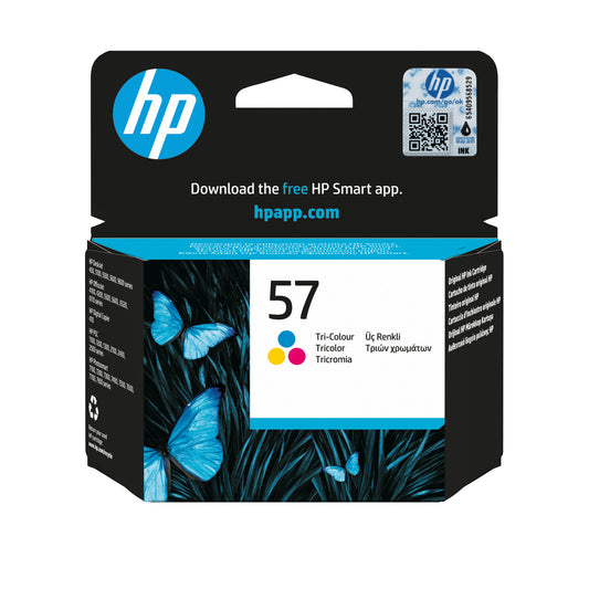HP 57 Tri-color Original Ink Cartridge
