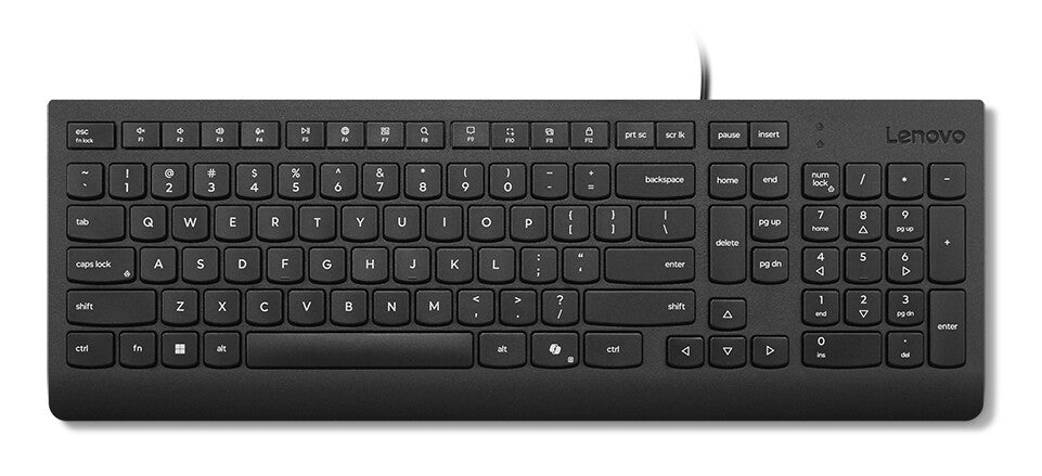 Lenovo 4Y41R64672 keyboard Home/Office USB US English Black