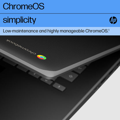 HP Fortis G1i 14 Chromebook Intel® N N150 35.6 cm (14") HD 8 GB LPDDR5x-SDRAM 64 GB eMMC Wi-Fi 6 (802.11ax) ChromeOS Black
