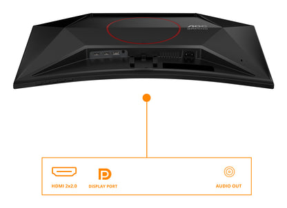 AOC G4 C27G42E computer monitor 68.6 cm (27") 1920 x 1080 pixels Full HD LED Black, Red