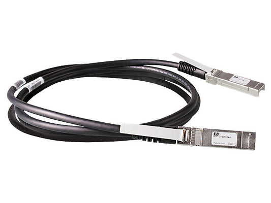 HP 10G SFP+ to SFP+ 3m Direct Attach Copper InfiniBand/fibre optic cable SFP+ Black