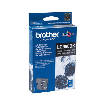 Brother LC980BK ink cartridge 1 pc(s) Original Black