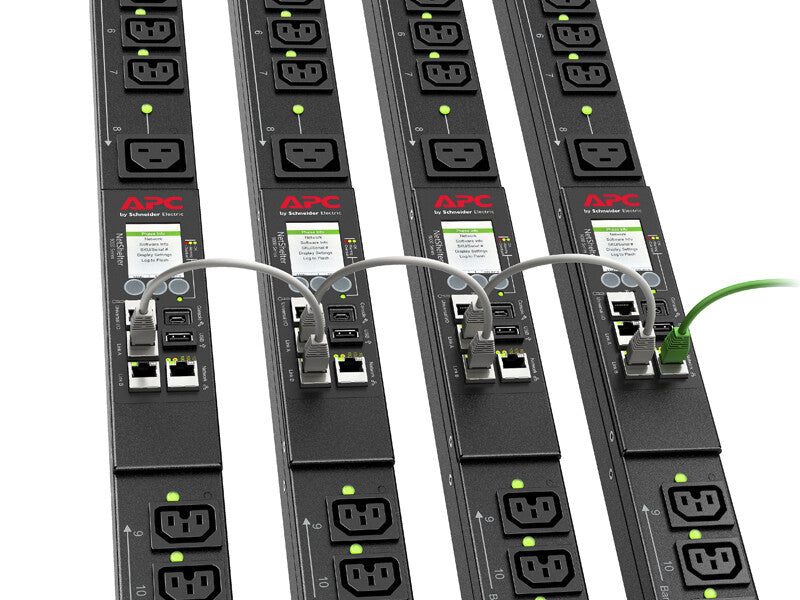 APC APDU9981EU3 power distribution unit (PDU) 24 AC outlet(s) 0U Black