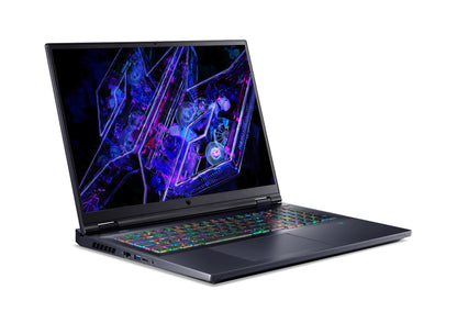 Acer Predator PH18-72 Intel® Core™ i9 i9-14900HX Laptop 45.7 cm (18") WQXGA 32 GB DDR5-SDRAM 2 TB SSD NVIDIA GeForce RTX 4080 Wi-Fi 6 (802.11ax) Windows 11 Home Black