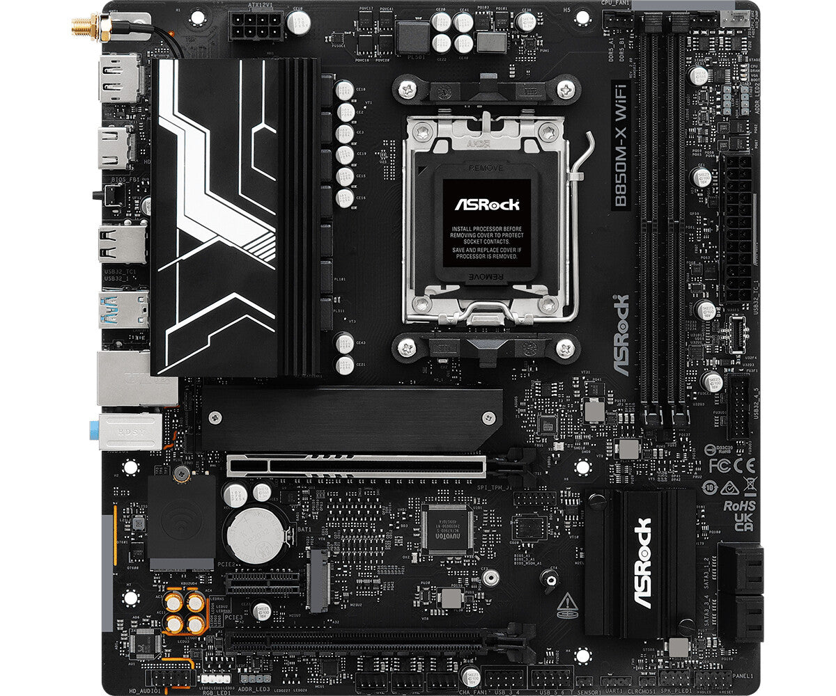 Asrock B850M-X WiFi R2.0 AMD B850 Socket AM5 micro ATX