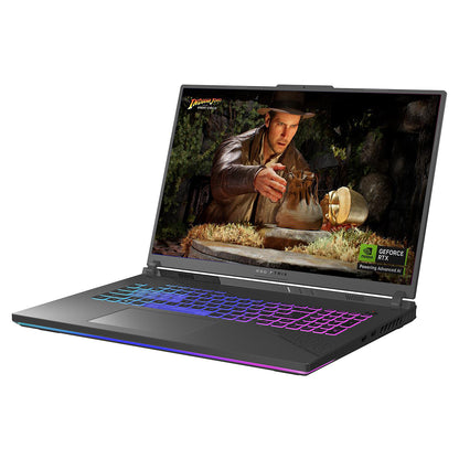 ASUS ROG Strix G18 G814PP-S9018W AMD Ryzen™ 9 7940HX Laptop 45.7 cm (18") WQXGA 32 GB DDR5-SDRAM 1 TB SSD NVIDIA GeForce RTX 5070 Wi-Fi 6E (802.11ax) Windows 11 Home Black, Grey