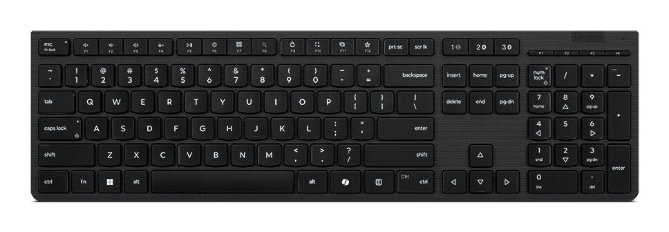 Lenovo 4Y41R64540 keyboard Home/Office RF Wireless + Bluetooth US English Black
