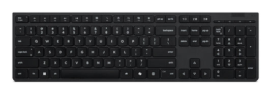 Lenovo 4Y41R64506 keyboard Home/Office RF Wireless + Bluetooth Belgian, French Black