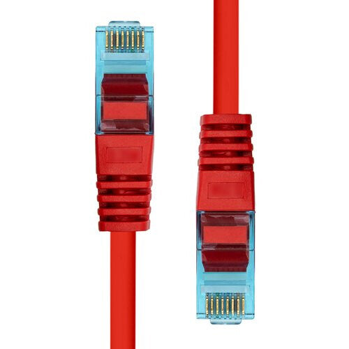 ProXtend CAT6A U/UTP CU LSZH Ethernet Cable Red 2M