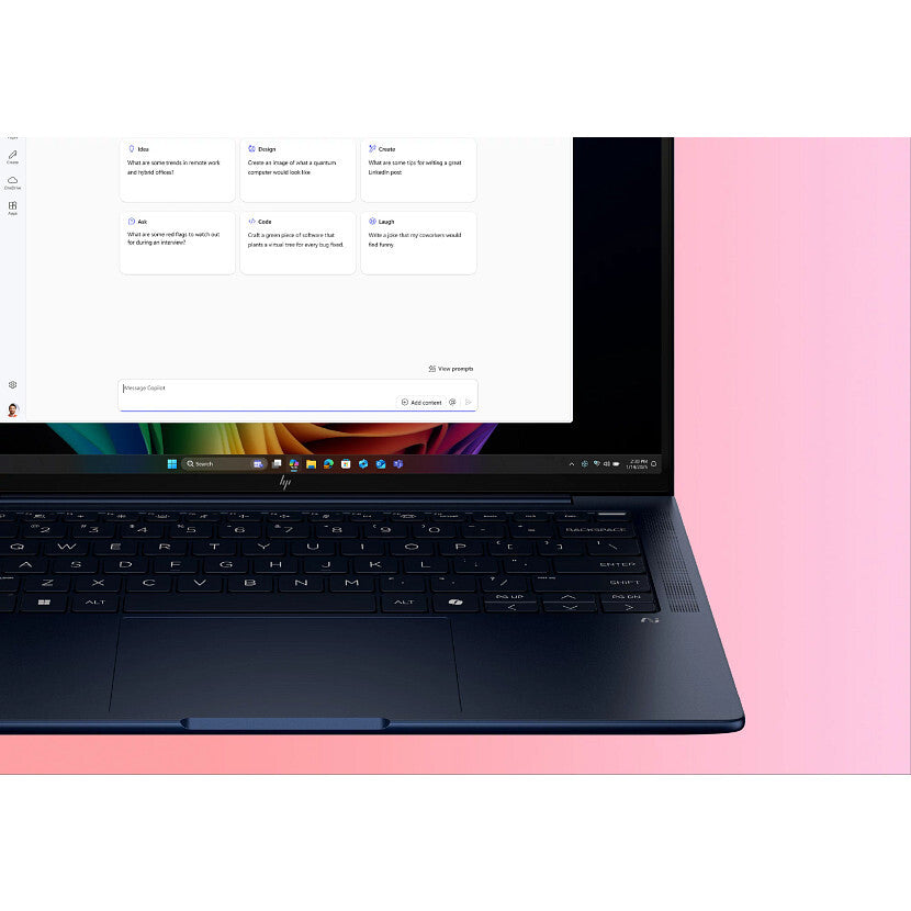 HP EliteBook X G1i Next Gen AI PC Copilot+ PC Intel Core Ultra 7 258V Laptop 35.6 cm (14") WUXGA 32 GB LPDDR5x-SDRAM 512 GB SSD Wi-Fi 7 (802.11be) Windows 11 Pro Blue