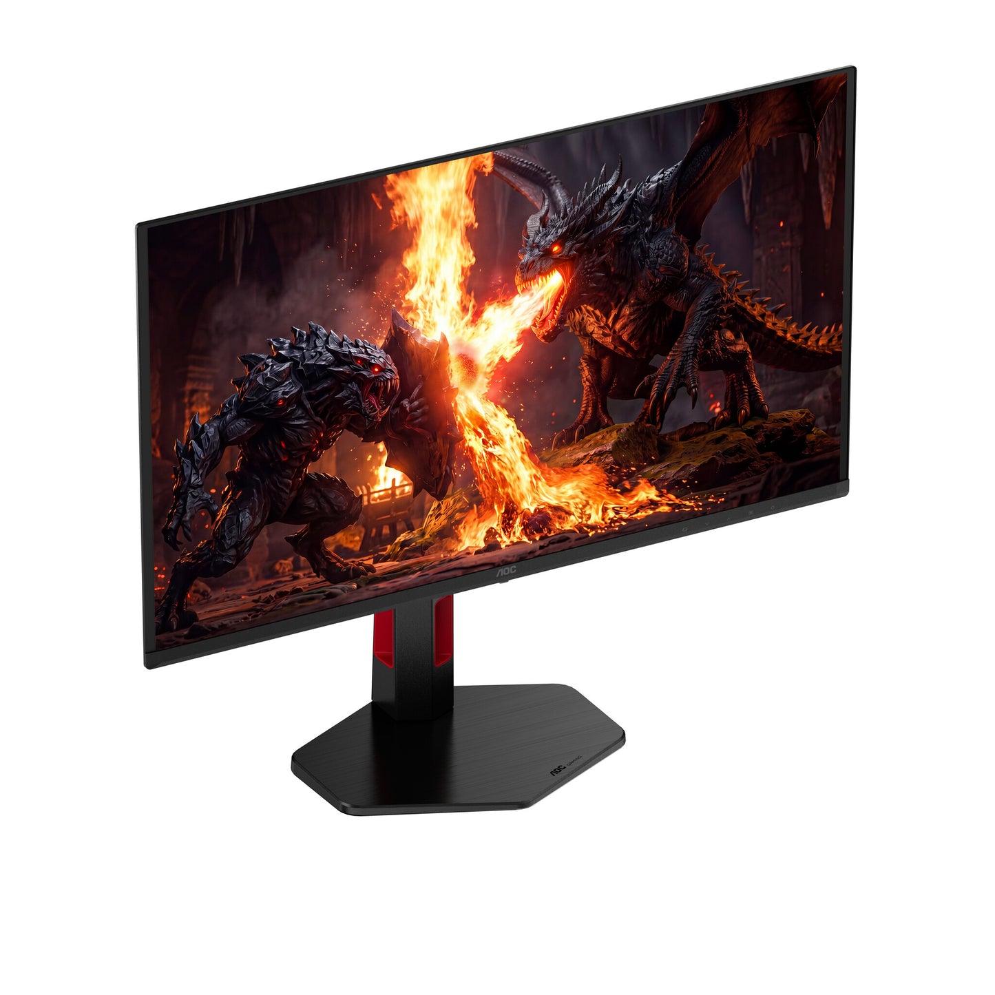 AOC G4 Q27G4SDR computer monitor 67.3 cm (26.5") 2560 x 1440 pixels Quad HD QD-OLED Black, Red