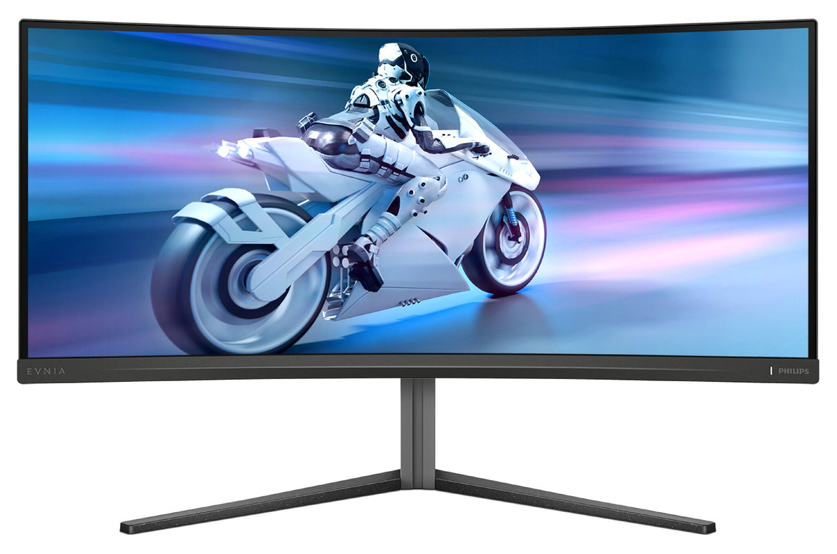 Philips Evnia 6000 34M2C6500/00 computer monitor 86.4 cm (34") 3440 x 1440 pixels Wide Quad HD QD-OLED Grey