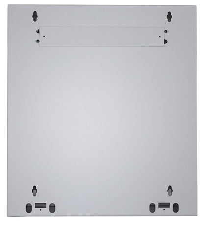 Intellinet Network Cabinet, Wall Mount (Standard), 12U, Usable Depth 260mm/Width 510mm, Grey, Flatpack, Max 60kg, Metal & Glass Door, Back Panel, Removeable Sides, Suitable also for use on desk or floor, 19",Parts for wall install (eg screws/rawl plugs) n