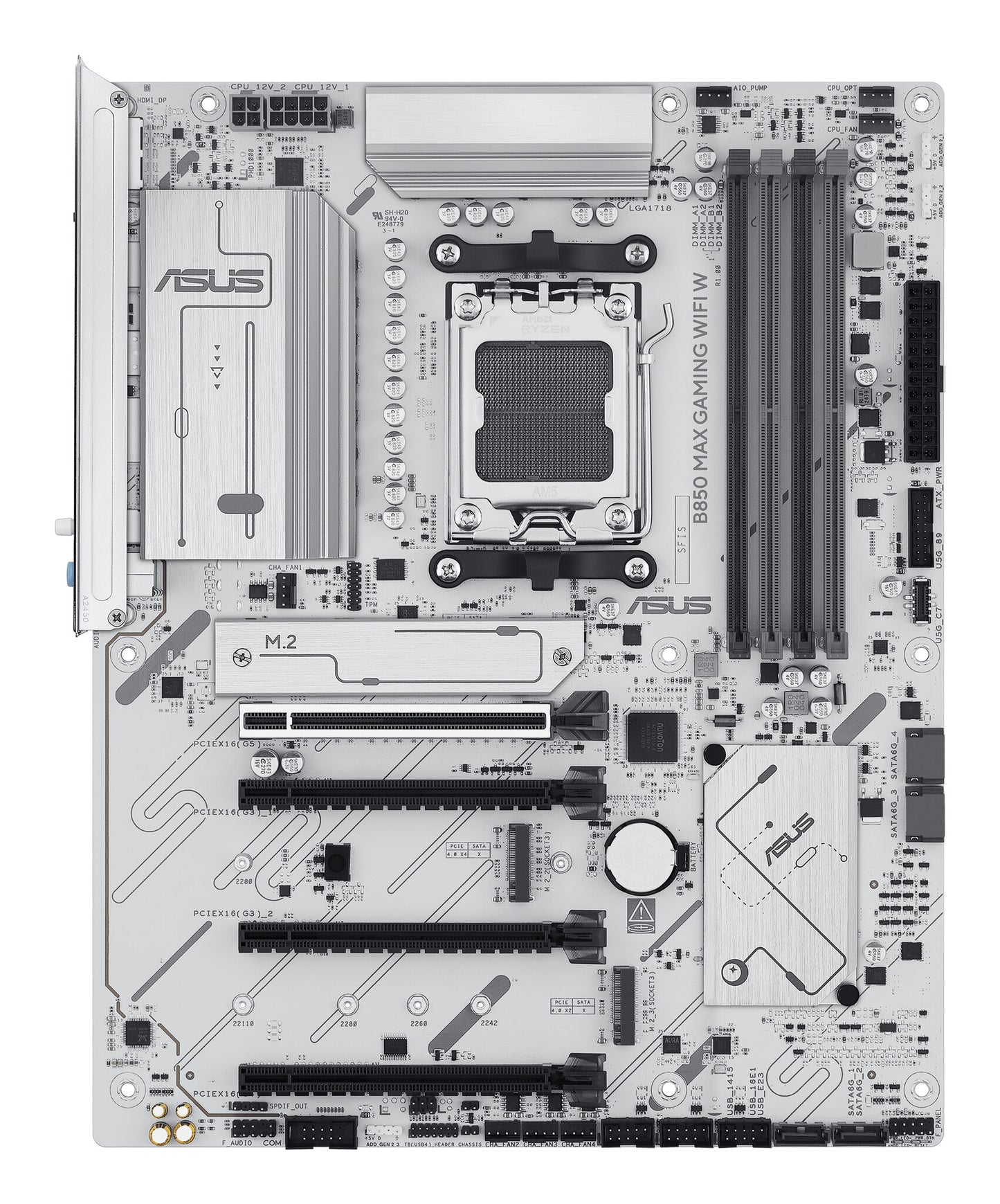 ASUS B850 MAX GAMING WIFI W AMD B850 Socket AM5 ATX