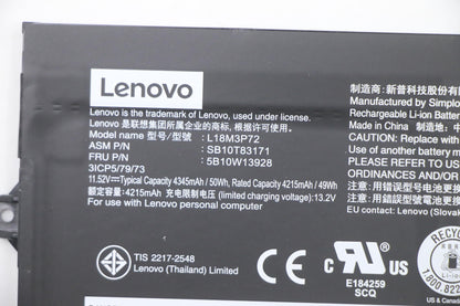 Lenovo 5B10W13928 laptop spare part Battery