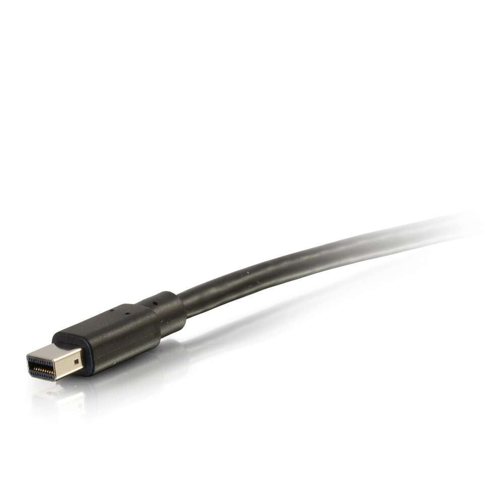 C2G 2m Mini DisplayPortTM to DisplayPortTM Adapter Cable 4K 30Hz - Black