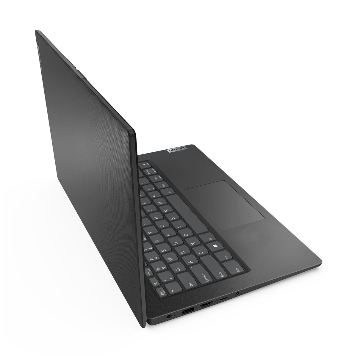 Lenovo V14 G4 AMN AMD Ryzen™ 5 7520U Laptop 35.6 cm (14") Full HD 8 GB LPDDR5-SDRAM 256 GB SSD Wi-Fi 6 (802.11ax) Windows 11 Pro UK English Black