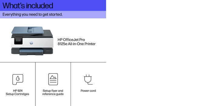 HP OfficeJet Pro 8125e All-in-One Printer