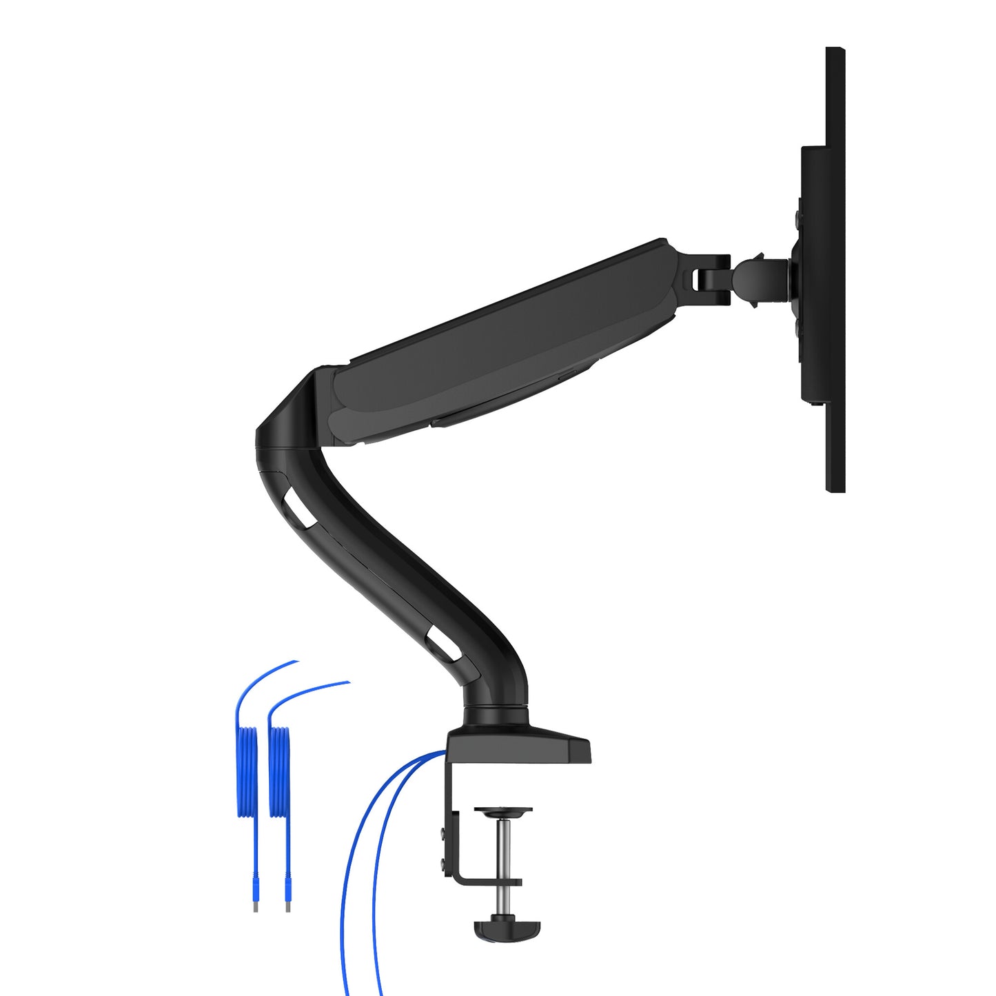 AOC AS110DX monitor mount / stand 81.3 cm (32") Desk Black