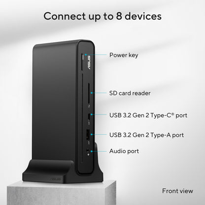 ASUS Triple Display USB-C Dock DC300 Docking USB 3.2 Gen 2 (3.1 Gen 2) Type-C Black