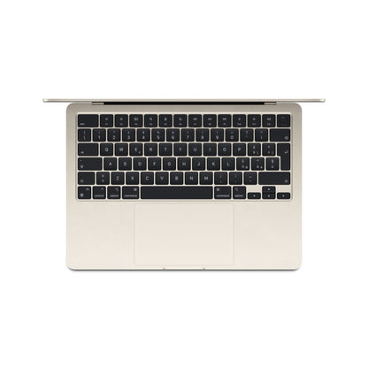 Apple MacBook Air 13-inch : M3 chip with 8-core CPU and 8-core GPU, 8GB, 256GB SSD - Starlight