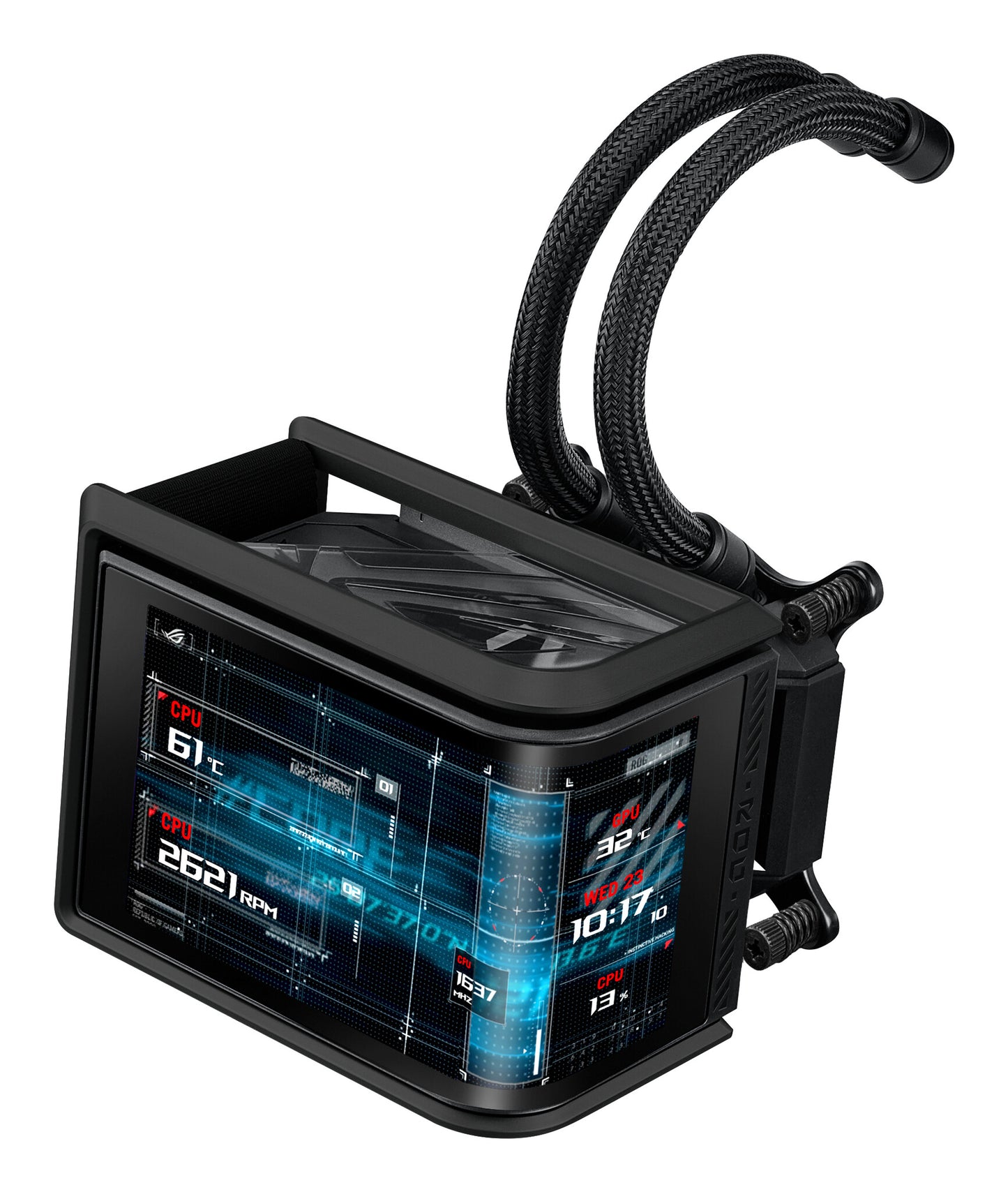 ASUS ROG Ryuo IV SLC 360 ARGB Processor All-in-one liquid cooler 12 cm Black