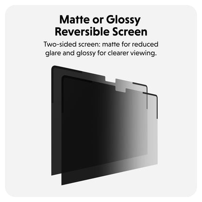 HYPER HyperShield Magnetic Privacy 34.5 cm (13.6") Laptop Frameless display privacy filter 3H
