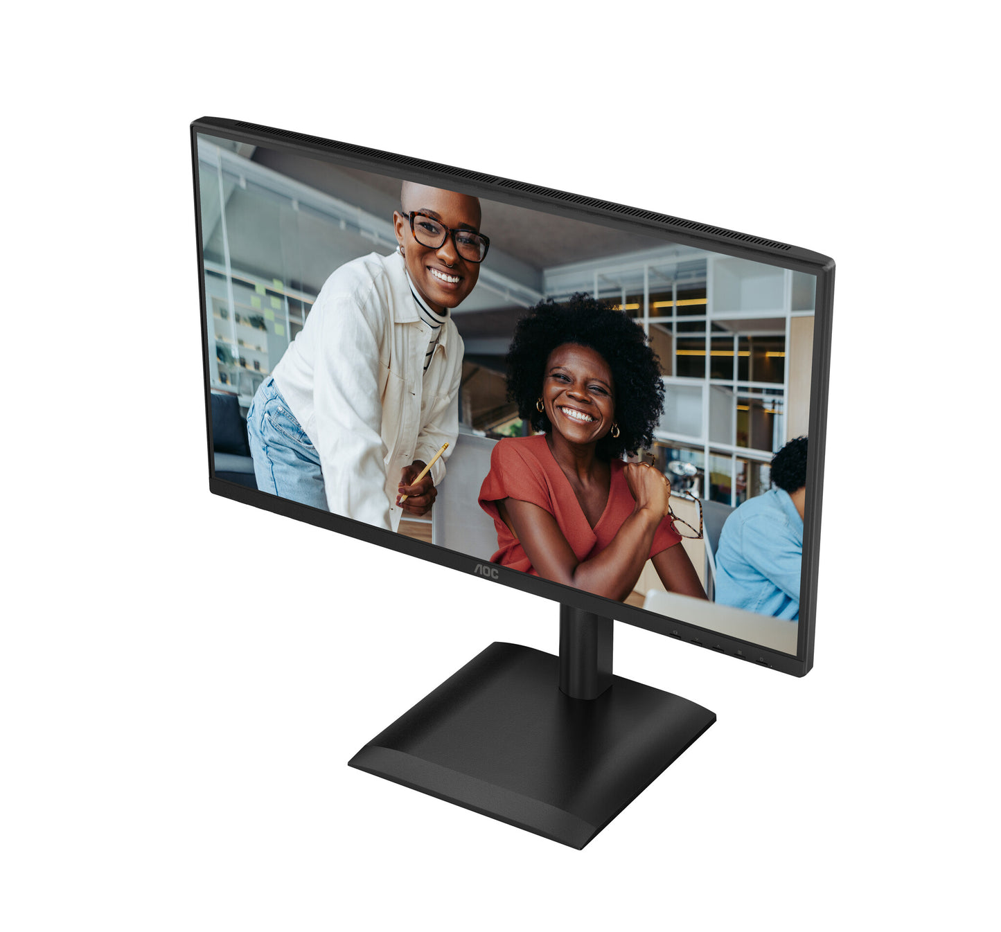 AOC E4 24E4CV computer monitor 60.5 cm (23.8") 1920 x 1080 pixels Full HD LED Black