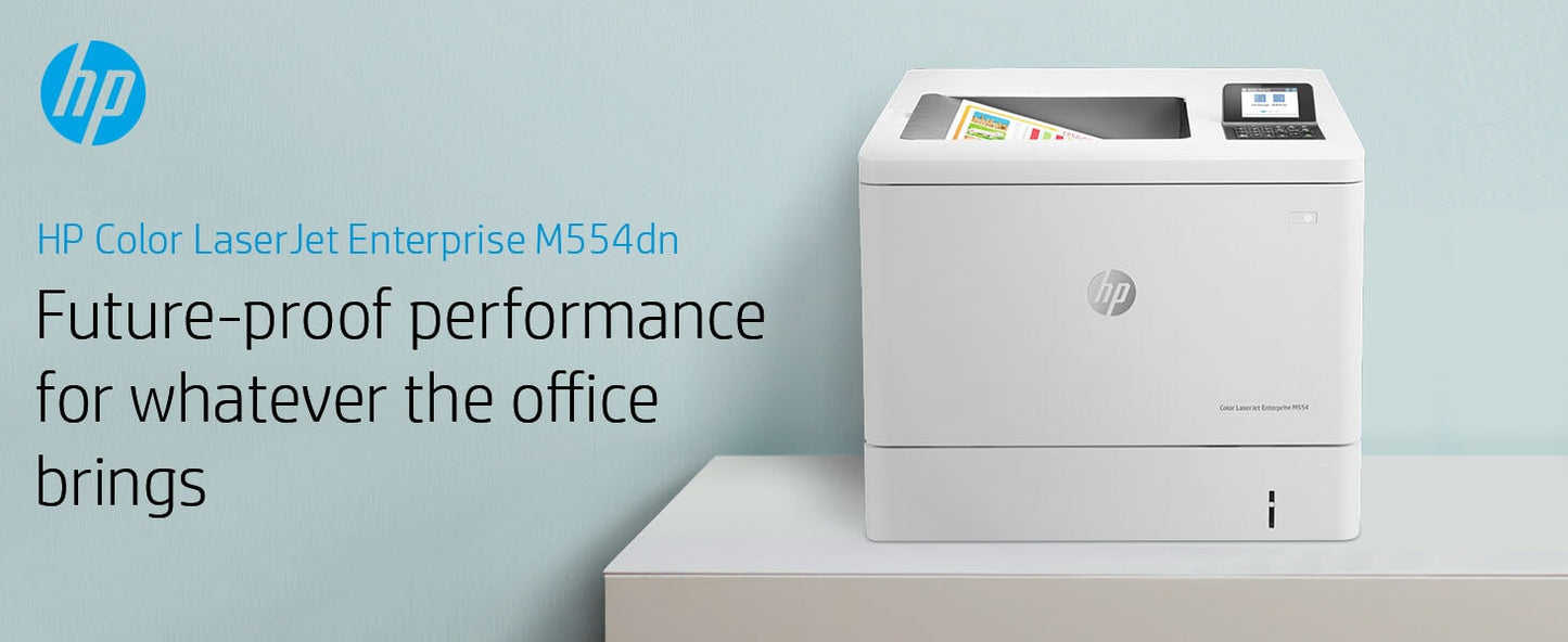 HP Color LaserJet Enterprise M554dn Printer