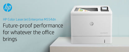HP Color LaserJet Enterprise M554dn Printer