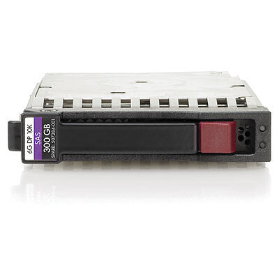 HPE 300GB 6G SAS 10K rpm SFF (2.5-inch) Dual Port Enterprise 3yr Warranty Hard Drive 2.5"