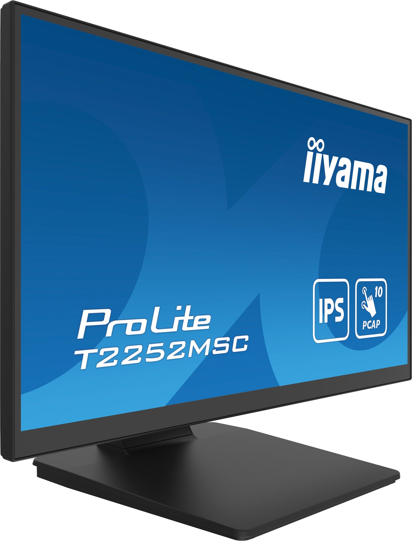 iiyama ProLite T2252MSC-B2 computer monitor 54.6 cm (21.5") 1920 x 1080 pixels Full HD LCD Touchscreen Black