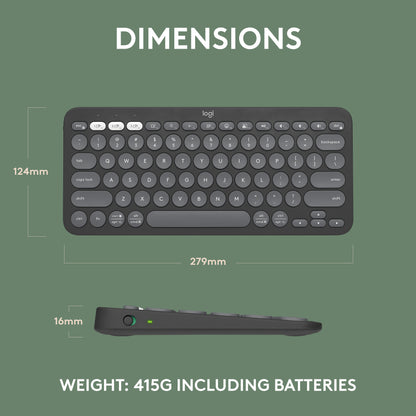 Logitech Pebble Keys 2 K380s