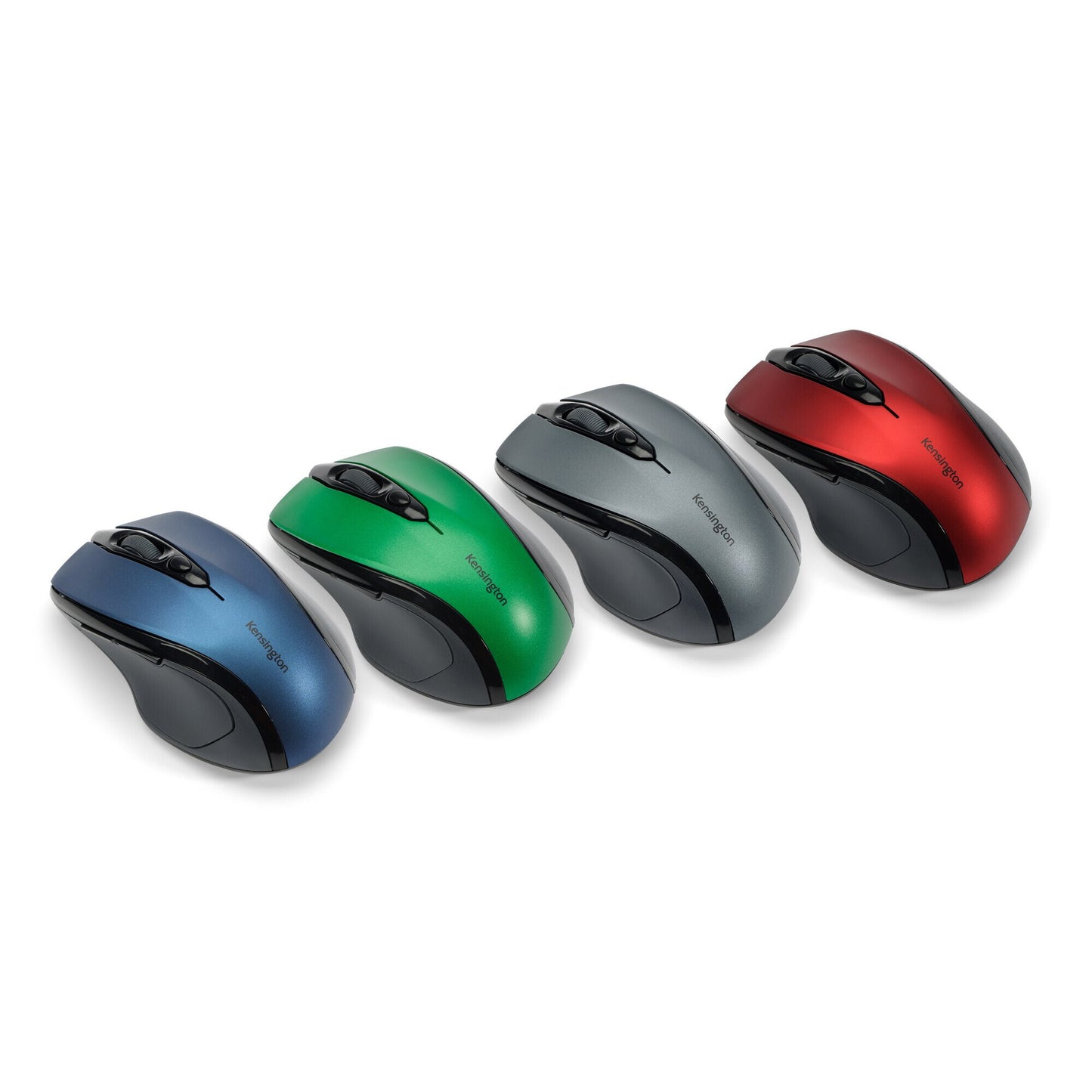 Kensington Pro Fit Mid-Size Wireless Mouse - Sapphire Blue