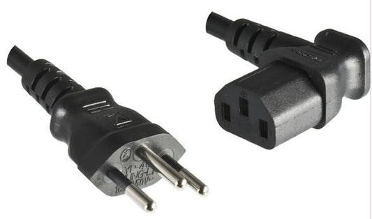 Microconnect PE160418A power cable Black 1.8 m Power plug type J C13 coupler