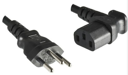 Microconnect PE160418A power cable Black 1.8 m Power plug type J C13 coupler